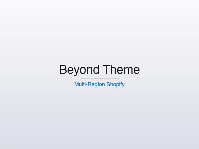 Beyond Theme System screenshot