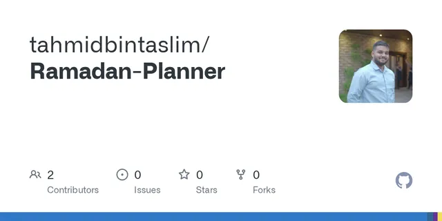 Ramadan Planner screenshot