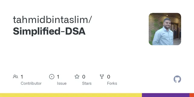 Simplified DSA screenshot