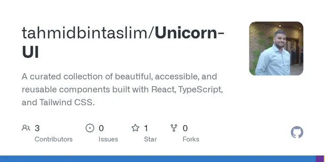 Unicorn UI screenshot